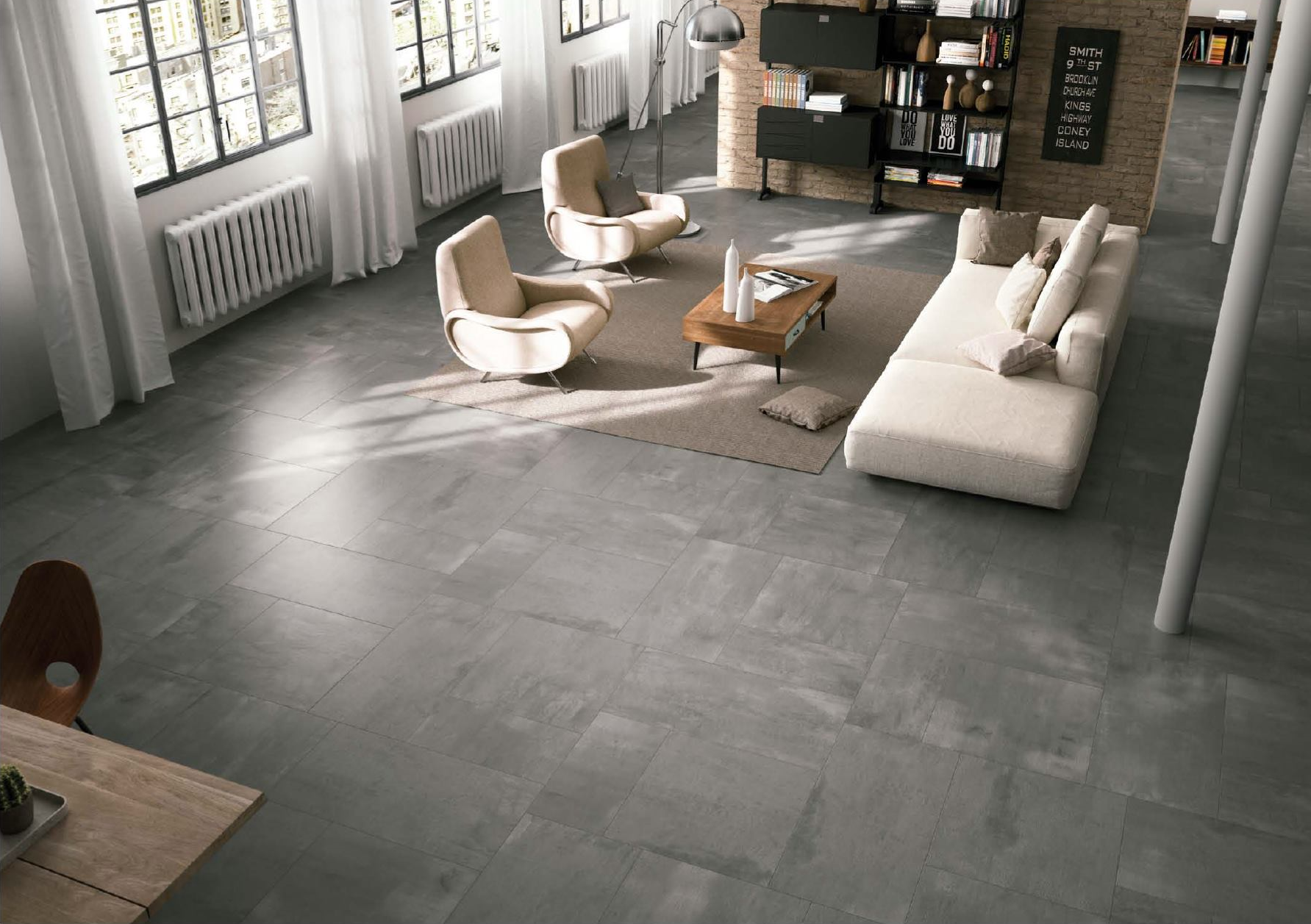 concrete tiles